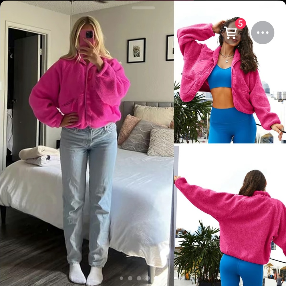 Fuzzy jacket